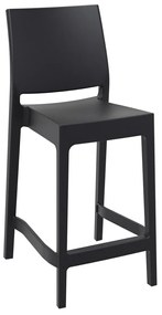 Siesta   Maya/S-65cm* Barstool Black PL  metax-01-00-2563 διάστ.50.0000 x 44.0000 x 98.0000