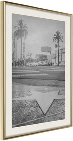 Αφίσα - Walk of Fame - 20x30 - Χρυσό - Με πασπαρτού