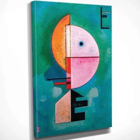 Πίνακας Καμβάς 265VGA1232 30x40cm Multi Wallity Κάθετοι Wood, Canvas