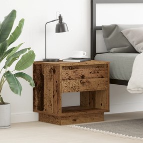 vidaXL Κομοδίνο Παλιού Ξύλου 45x34x44 εκ. Κατασκευασμένο από Ξύλο