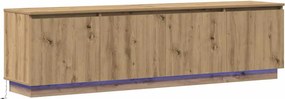 vidaXL Ντουλάπι TV Artisan Oak 180 x 38 x 49 εκ Επεξεργασμένο ξύλο