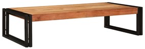 vidaXL Ράφι μπάνιου 100 x 50 x 23 εκ. Στερεό ξύλο μάγκο, σίδηρος