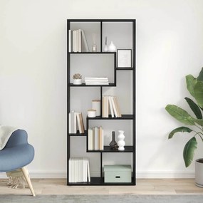 vidaXL Βιβλιοθήκη 8 επιπέδων 67 x 25 x 162 εκ. Επεξεργασμένο Ξύλο