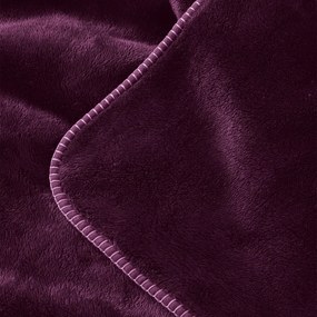 Κουβέρτα Βελουτέ Ημίδιπλη (180x220) Kentia Loft Monaco 05 Purple