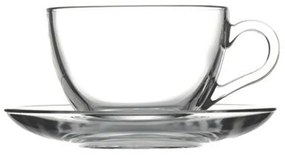 Χ.ΣΥΣΚ. BASIC CUP&SAUCER 238CC CAPPUCCINO 13.7X6.5 CM. P/720 FLX6.SHR24 | Συσκευασία 6 τμχ