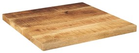 vidaXL Επιφάνεια Τραπεζιού Τετράγωνη 60x60x2,5 εκ. Μασίφ Ξύλο Μάνγκο