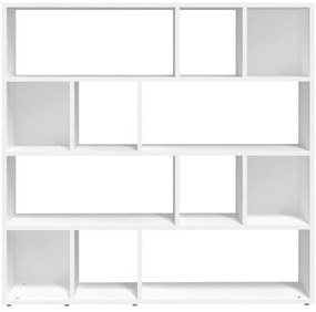 vidaXL Βιβλιοθήκη/Διαχωριστικό Χώρου Λευκό 105 x 24 x 102 εκ.