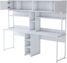 Γραφείο Λευκό ECRIPA 210x50x170.5