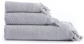 Πετσέτα Outlast (Σετ 3τμχ) Grey Nef-Nef Σετ Πετσέτες 70x140cm 100% Cotton
