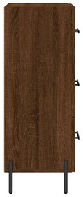 vidaXL Ντουλάπι Καφέ Δρυς 34,5 x 34 x 90 εκ. Επεξεργασμένο Ξύλο