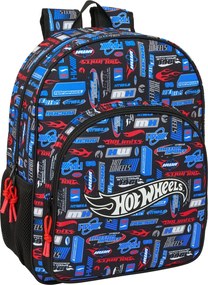 Σχολική Τσάντα Hot Wheels Πολύχρωμο 33 x 42 x 14 cm