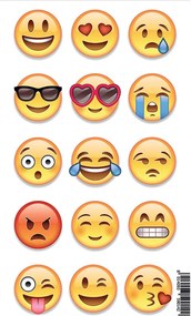 Emoji αυτοκόλλητα τοίχου (59014)