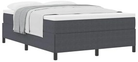 vidaXL Σκελετός Κρεβατιού Σκούρο γκρι 140 x 190 cm Βελούδο
