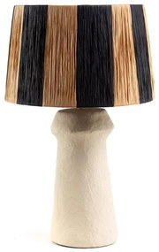 Φωτιστικό Επιτραπέζιο 0880006 42x42x54cm Beige-Black Soulworks