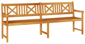 vidaXL Παγκάκι Κήπου 220x56x90 εκ. Μασίφ ξύλο ακακίας