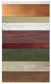 Φωτοταπετσαρία - Rainbow-colored wood tones 50x1000