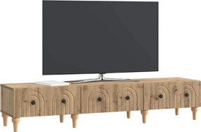 vidaXL Ντουλάπι TV 147 x 34,5 x 30 εκ Artisan Δρυς Επεξεργασμένο Ξύλο