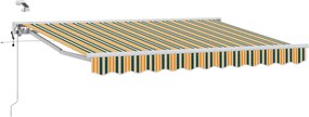 vidaXL Ηλεκτρικό Αναδιπλούμενο Σκίαστρο 3 x 2,5 μ