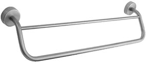 Κρεμάστρα Πετσέτας Διπλή Moderno 226299 60x12x10cm Satin Karag Stainless Steel