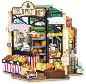 DG142 Carl’s Fruit Shop – Happy Corner DIY Dollhouse ROBOTIME