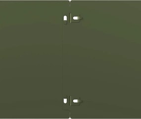 vidaXL Περιφράξεις γκαζόν 30 τεμάχια Ελαιοπράσινο 20x103 cm