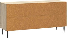 vidaXL Ντουλάπι TV 102 x 34,5 x 50 cm Sonoma Δρυς Επεξεργασμένο Ξύλο