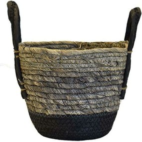 Καλάθι 00.06.67381 23x20cm Black-Grey Mat