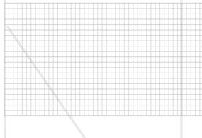 vidaXL Φράχτης Εuro Μαύρο 1.6 x 10 m Σίδηρος με επικάλυψη PVC