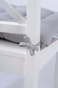 Stewehome Μαξιλάρι καρέκλας με 9 ειδικές ραφές και κορδόνια δέσιμου 42x42 cm