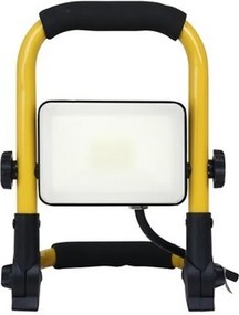 Προβολέας LED 30W SMD φορητός 4000K IP65 220-240V μαύρος PLUS