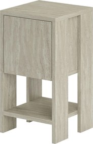 Κομοδίνο Τραβερτίνη DAPETI 30x30x55