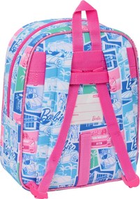 Σχολική Τσάντα Barbie Πολύχρωμο 22 x 27 x 10 cm