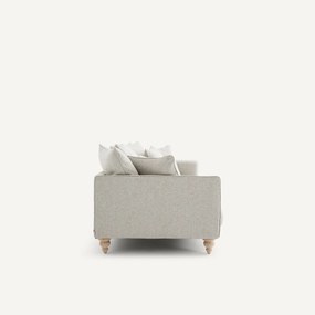 Καναπές από υφή βισκόζης και λινό, LAZARE