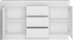 Μπουφές Lynx 2D3S-Leuko - 157.60Χ42.00Χ89.10cm