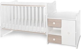 BED MINI MAX 190/72 COLOUR WHITE/AMBER  NEW