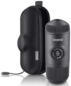 Φορητή Μηχανή Espresso Με Θήκη Nanopresso 97077 6,2x7,1x15,6cm Black Wacaco