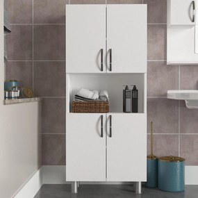 Έπιπλο Μπάνιου Λευκό SANOS 59.5x29.5x140.3