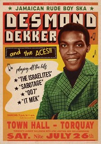 Αφίσα Desmond Dekker, (59.4 x 84.1 cm)