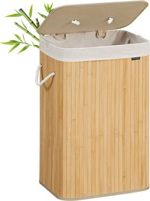 Καλάθι Απλύτων 72Lit (40x30x60) Songmics LCB10YV2