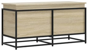 Κουτί Αποθήκευσης με Sonoma Δρυς 100x40x51,5 εκ. Επεξ. Ξύλο - Καφέ