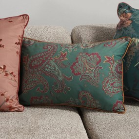 Βελουτέ Διακοσμητικό Μαξιλάρι (35x50) Nef-Nef Homeware Ladova Petrol