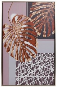 Κάδρο FL716 Fylliana Gold Leaves 50x80εκ.