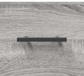 Ντουλάπι Γκρι Sonoma 69,5 x 34 x 90 εκ. από Επεξεργασμένο Ξύλο - Γκρι