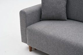 Corner Sofa-Bed Mane Right - Grey Grey
