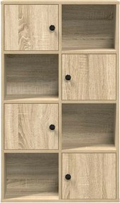 vidaXL Βιβλιοθήκη Sonoma Δρυς 60x24x101,5 εκ. από Επεξεργασμένο Ξύλο