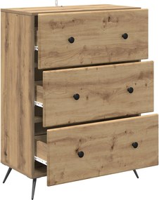 vidaXL Ντουλάπι με Συρτάρια 66 x 34,5 x 90 εκ Επεξεργασμένο Ξύλο