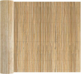 vidaXL Φράχτης Μπαμπού Φυσικό 400 x 150 cm Μπαμπού