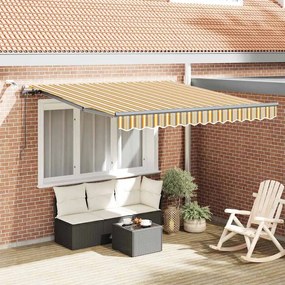 vidaXL Ύφασμα Ομπρέλας με Πολύχρωμο 300 x 250 εκ Πολυεστέρας