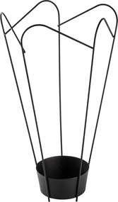 Διακοσμητικό Χώρου Μαύρο GED 37x37x60