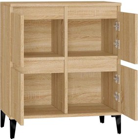 VidaXL Συρταριέρα Sonoma Δρυς 60x35x70 εκ. Επεξεργασμένο Ξύλο